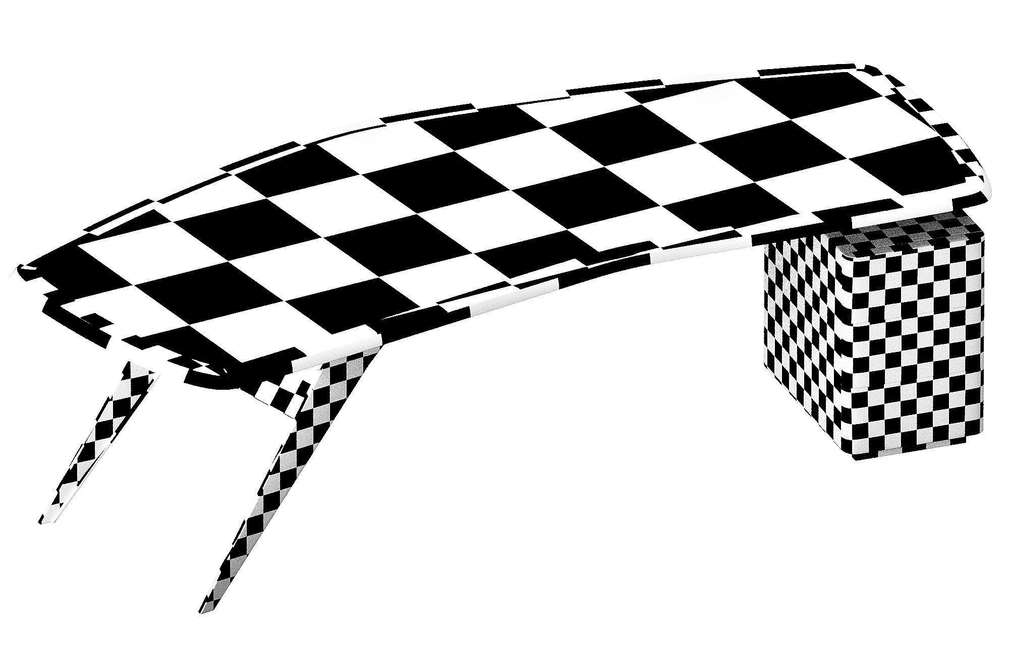 Bonaldo Diver table 3D model_11