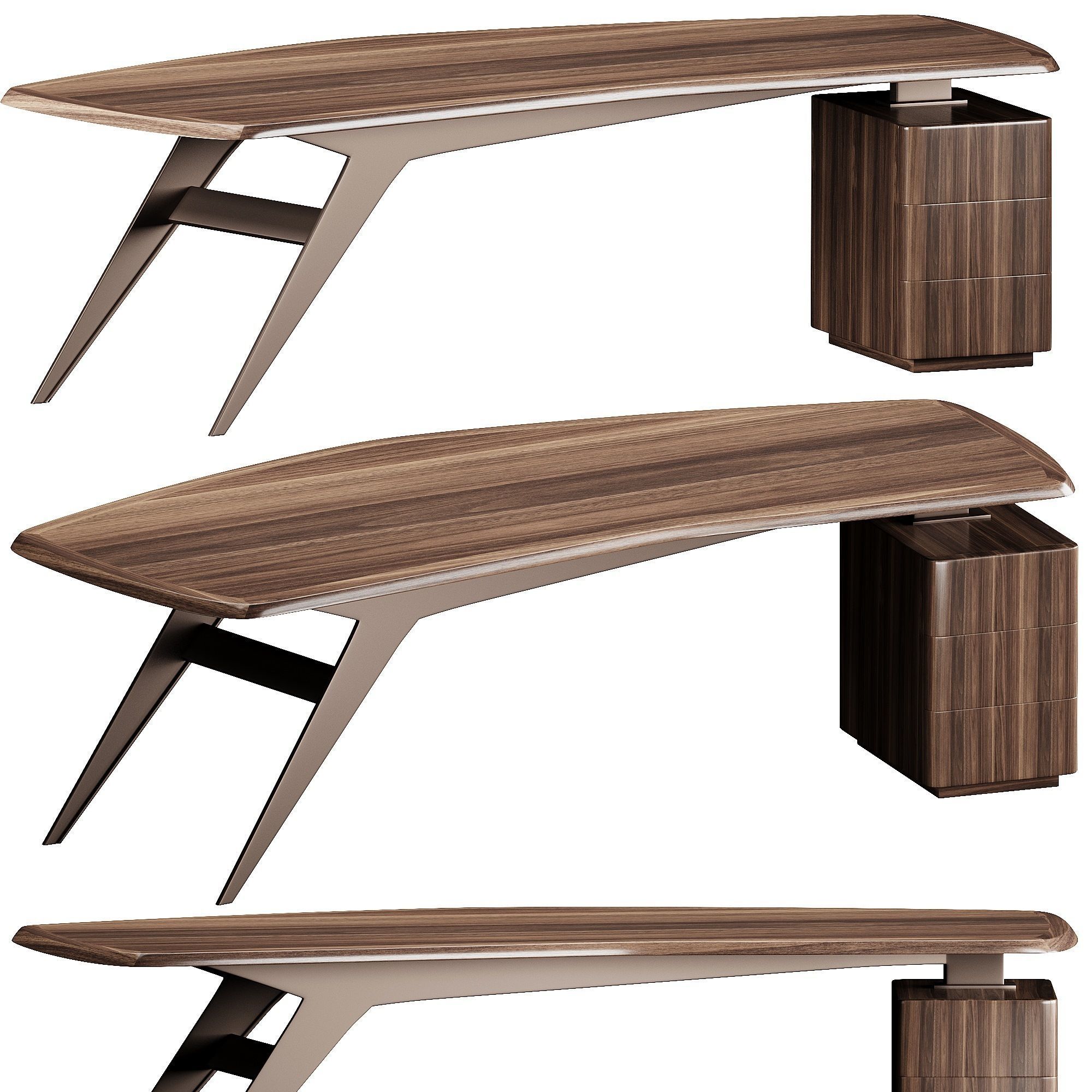 Bonaldo Diver table 3D model_7