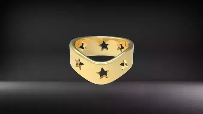 star shaped ring