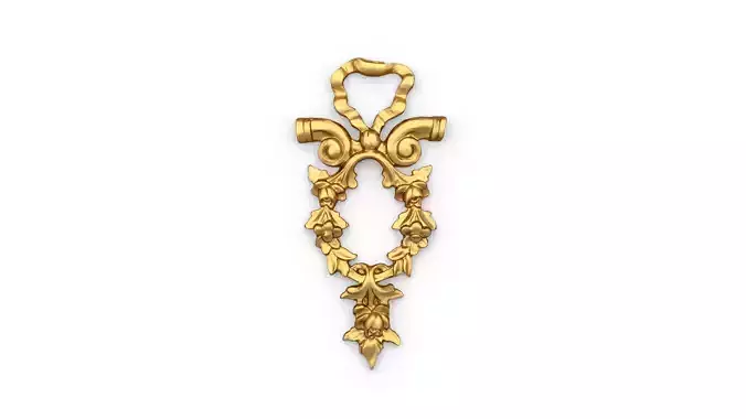 Classic carved decor ornament 484 