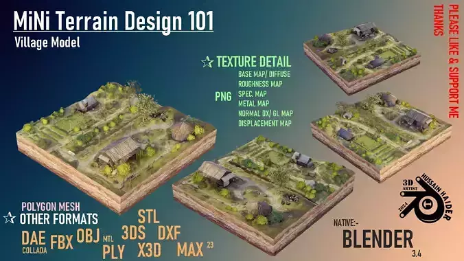 Mini Village Terrain 101