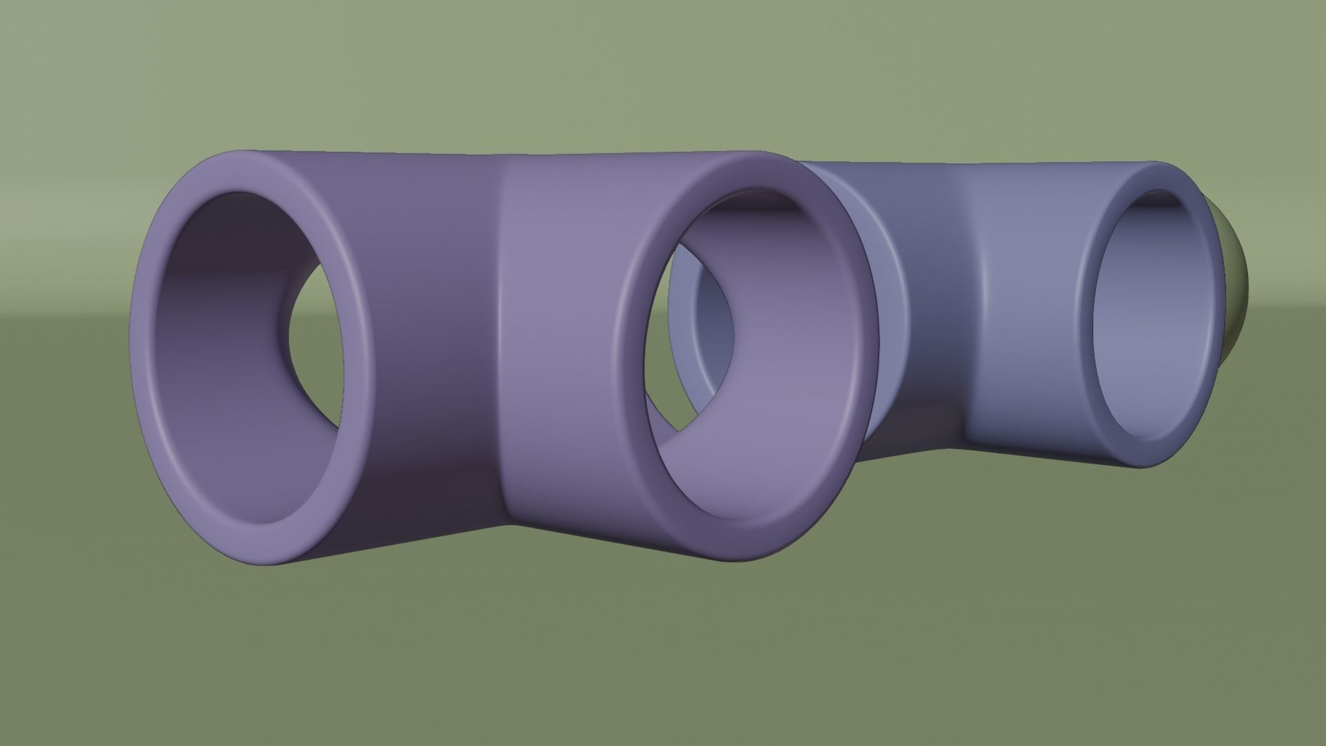 Pipe Joints Set 3D model_7