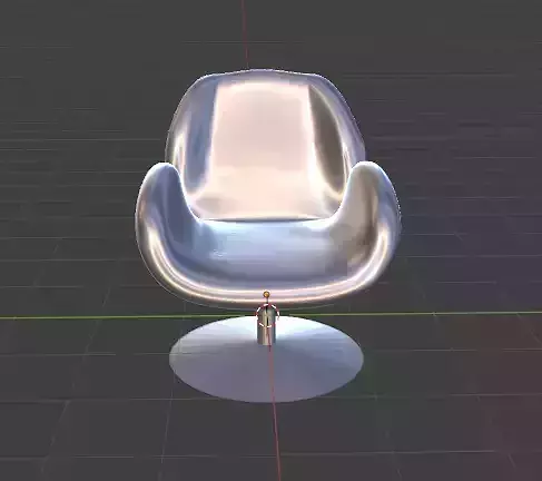Comfortable and calssic chair for bussiness rooms 3D print model