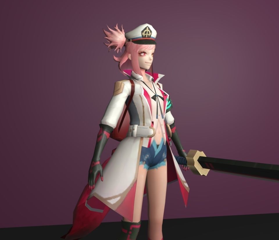 catherine 3D model_2