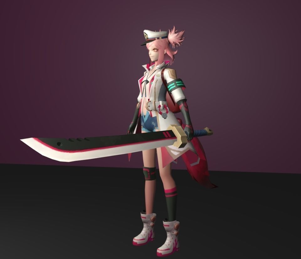 catherine 3D model_3