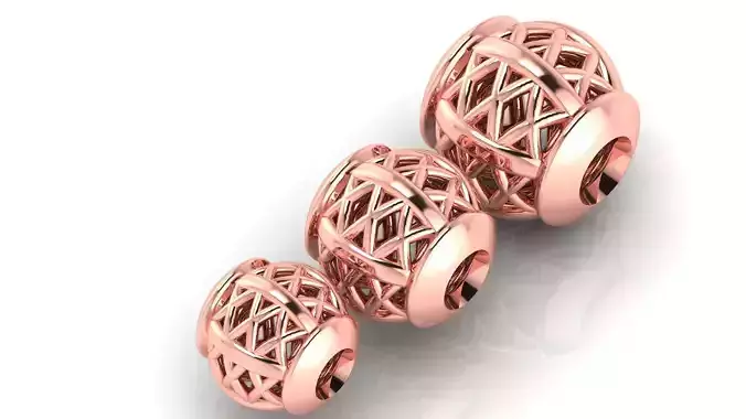 3 size Spherical beads