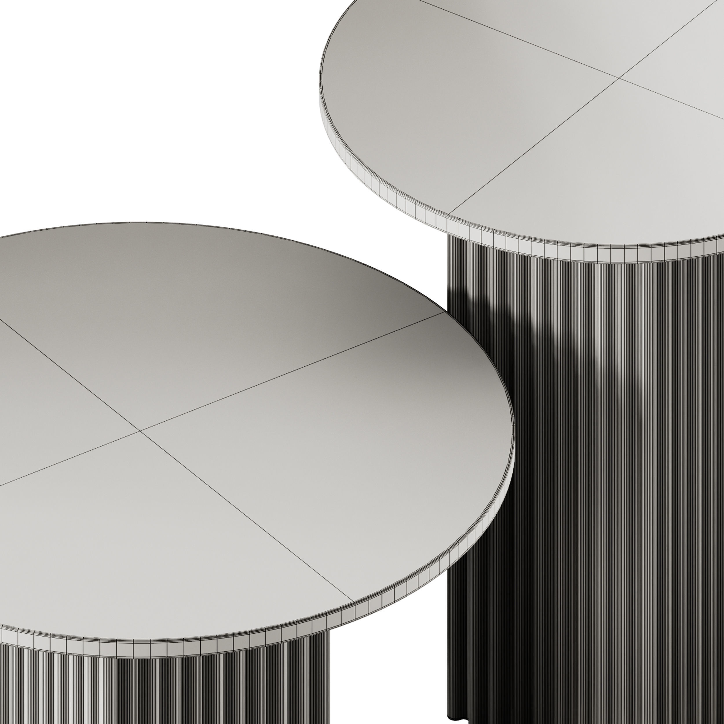 NORR11 Soho Travertine Coffee Table 3D model_5