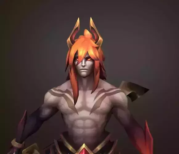 kayn flame skin