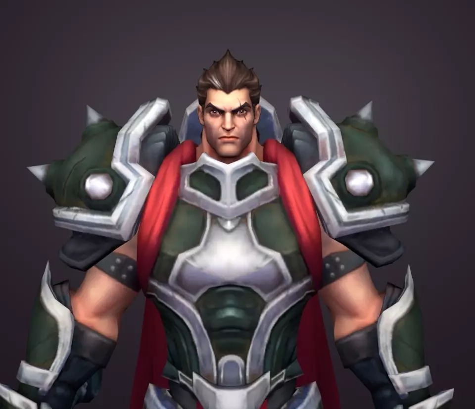 darius 3D model