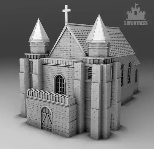  Church 3D print model