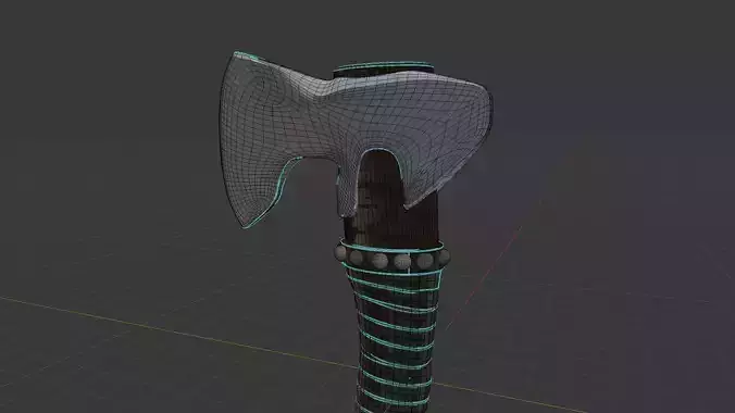 Lowpoly Axe 