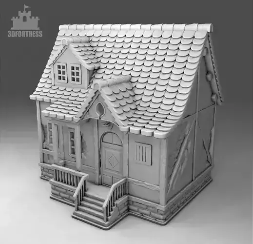  Residential building 3D print model