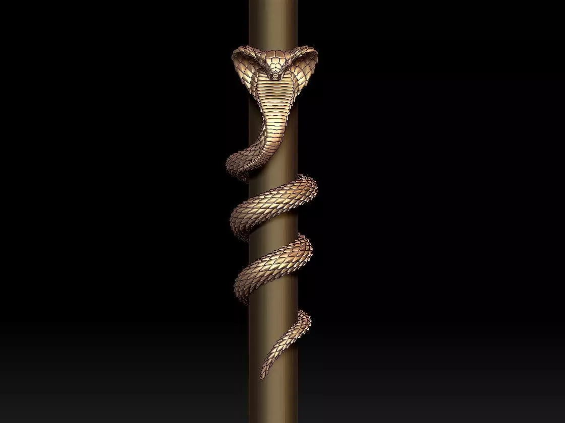 cobra snake 3D print model_0