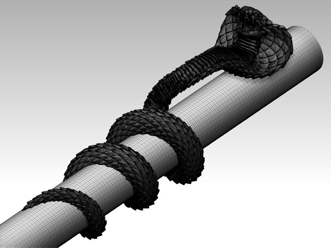 cobra snake 3D print model_24