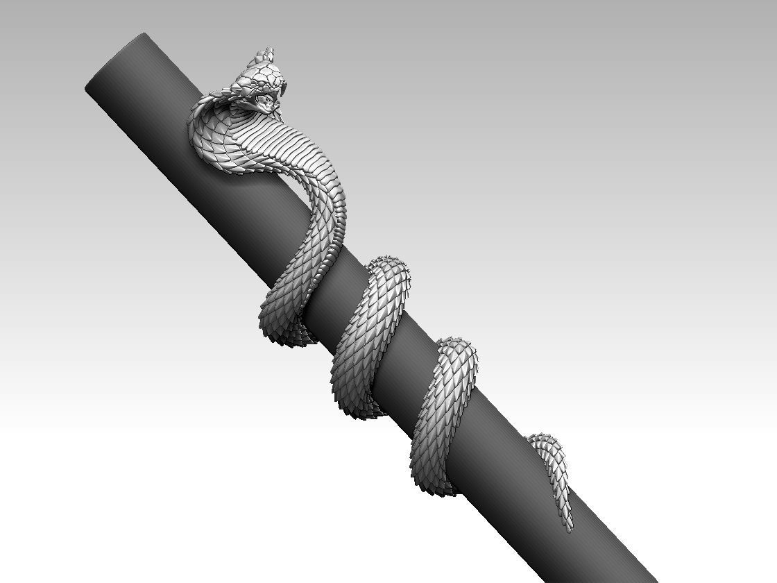 cobra snake 3D print model_23