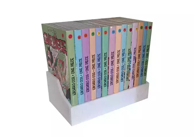 One Piece Manga Organizer 08 Dressrosa Saga 3D print model