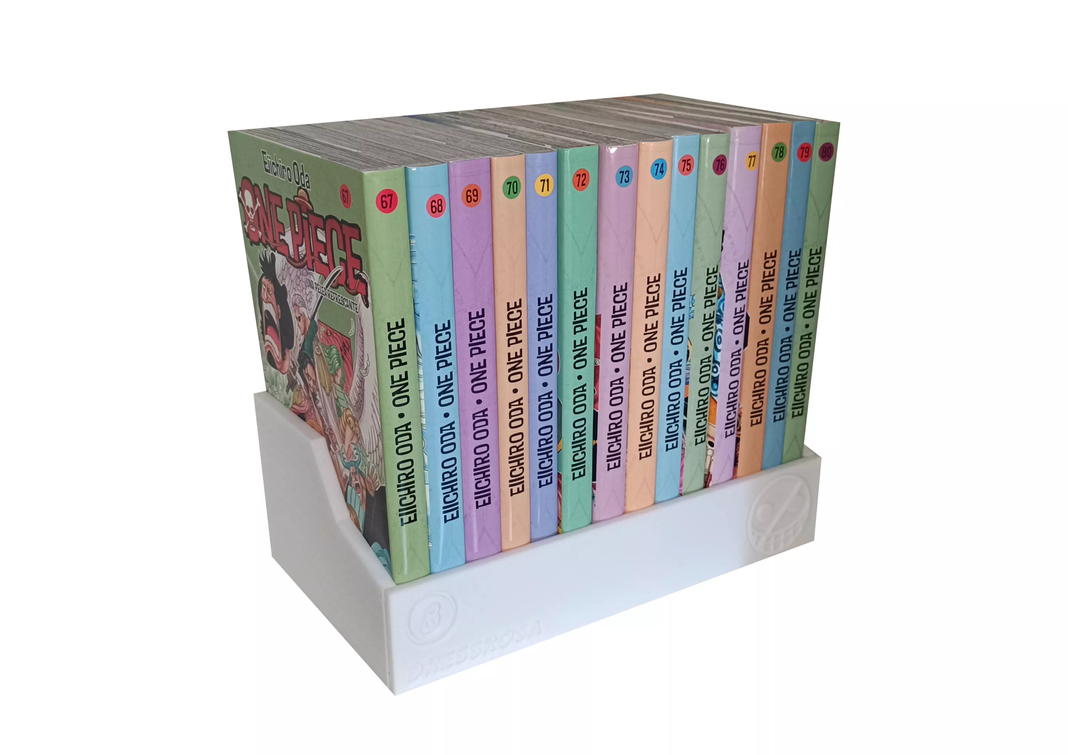 One Piece Manga Organizer 08 Dressrosa Saga 3D print model_0