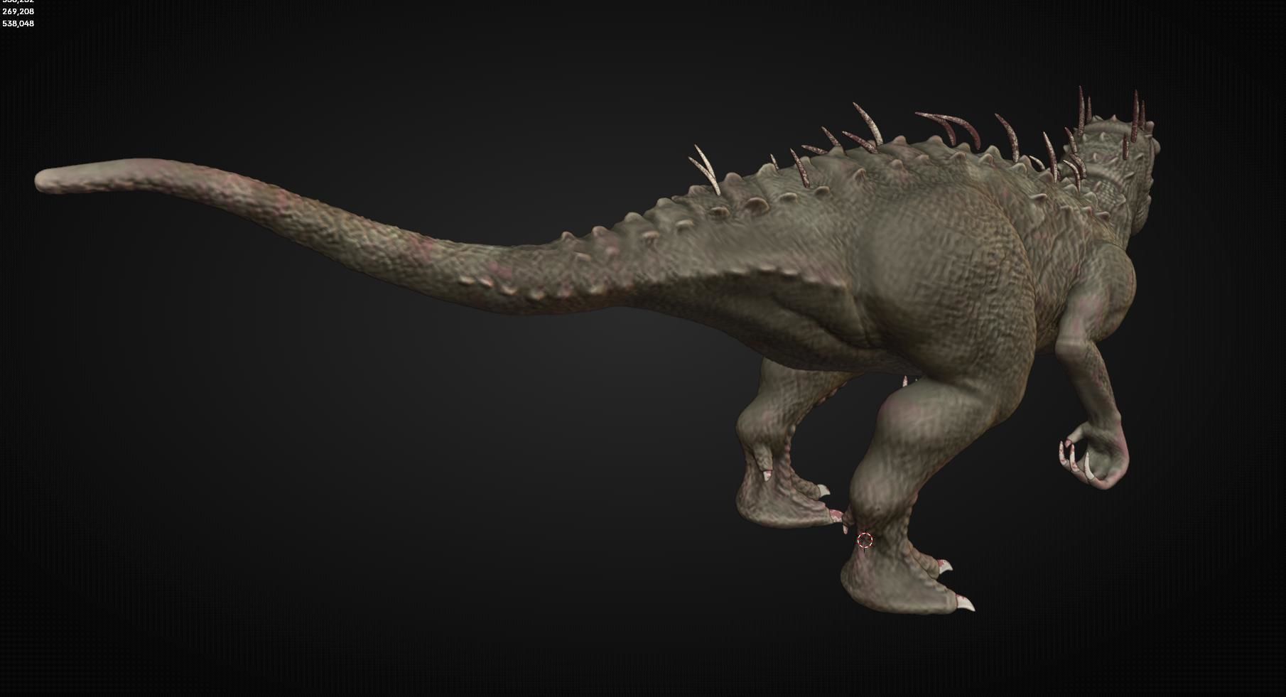 Indominus Rex 3D model_8