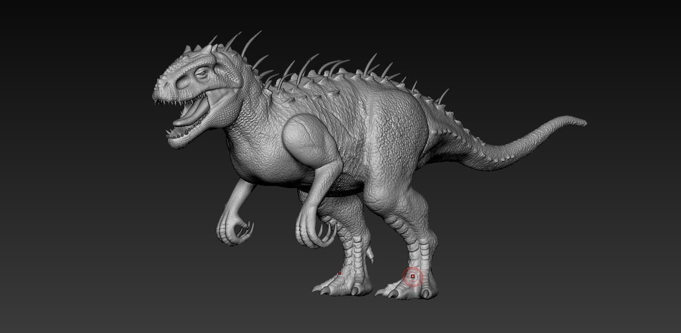 Indominus Rex 3D model_10
