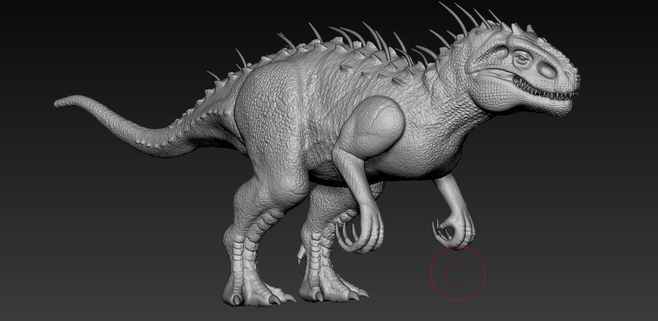 Indominus Rex 3D model_13