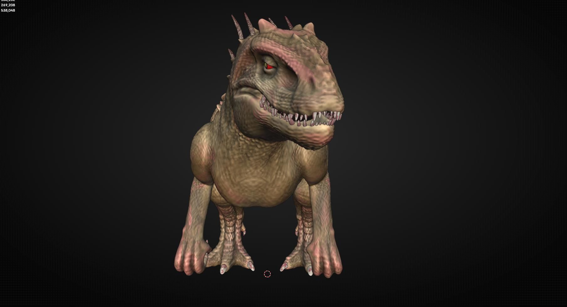 Indominus Rex 3D model_9