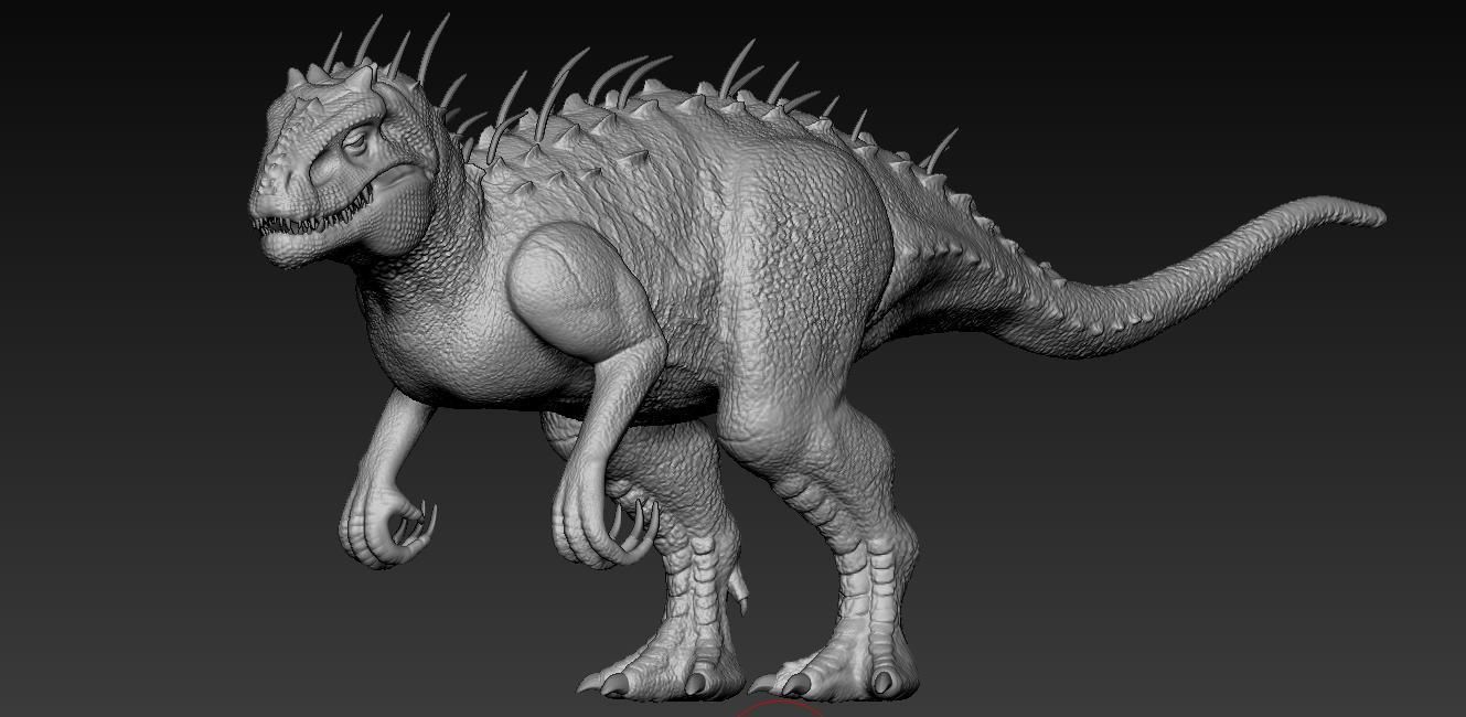 Indominus Rex 3D model_12