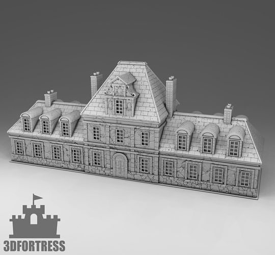  The long building 3D print model