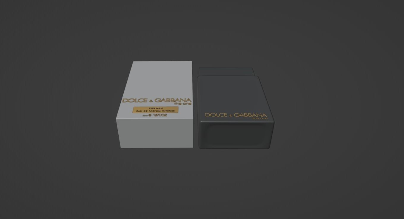 Dolce and Gabbana The One Intense Perfume Cologne 50ml 3D model_7