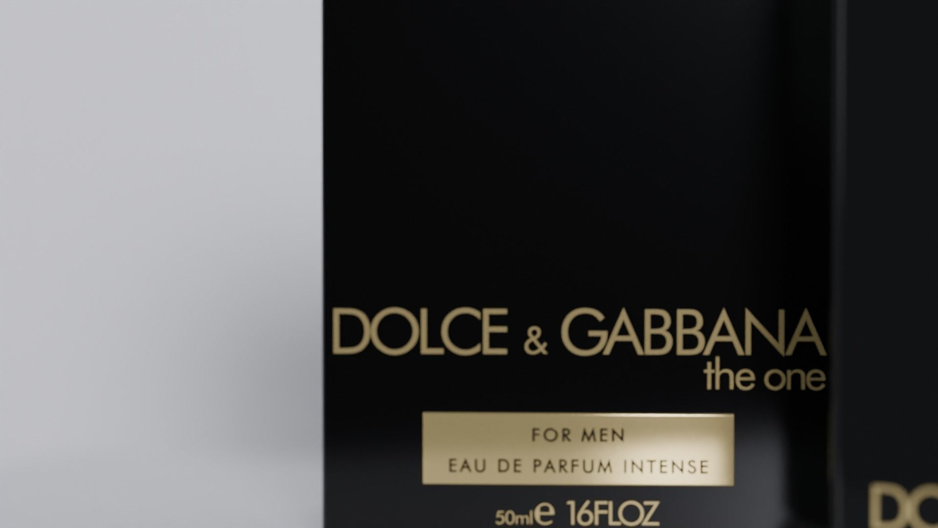 Dolce and Gabbana The One Intense Perfume Cologne 50ml 3D model_3