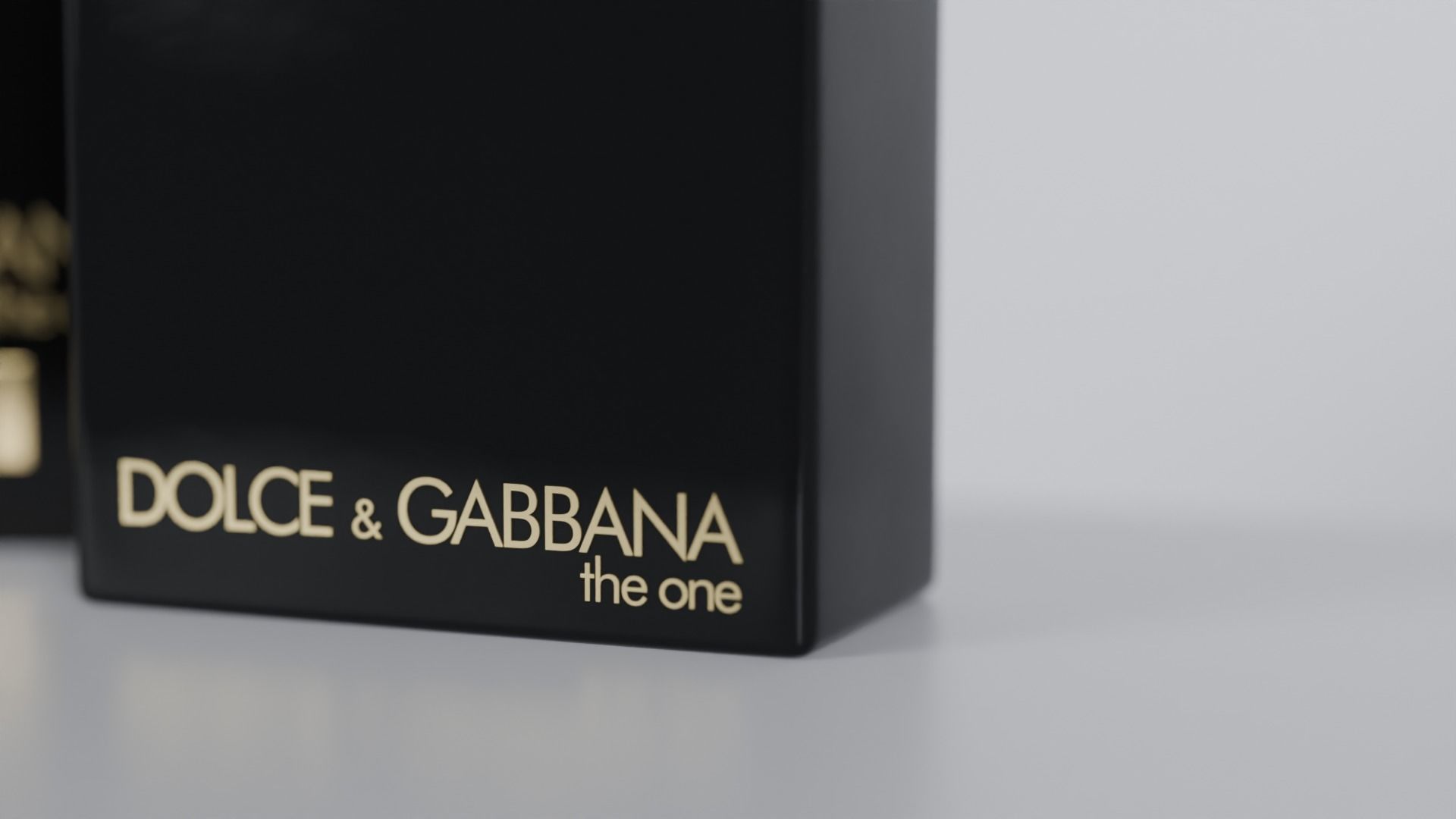 Dolce and Gabbana The One Intense Perfume Cologne 50ml 3D model_4