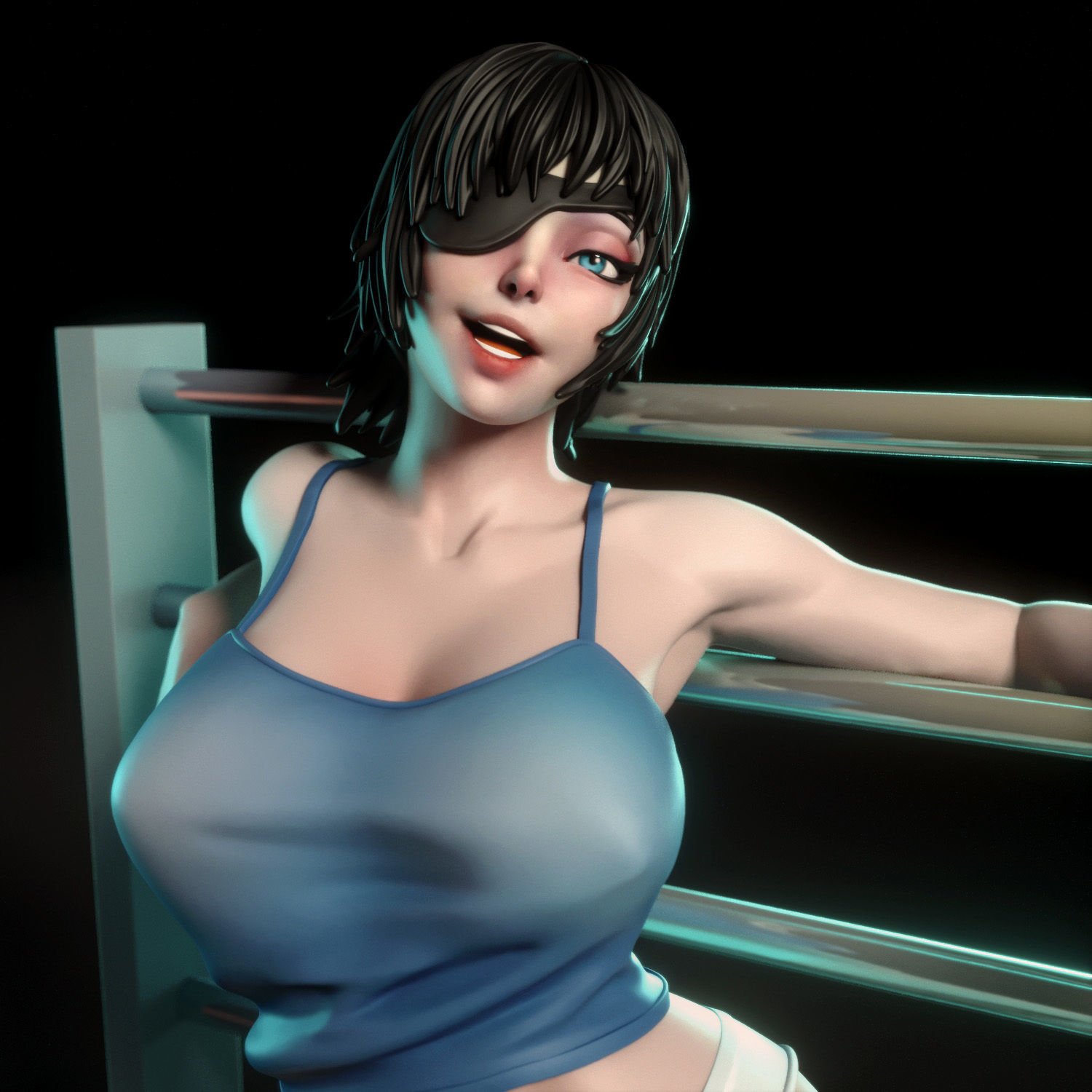 Himeno from Chainsaw Man 3D print model_13