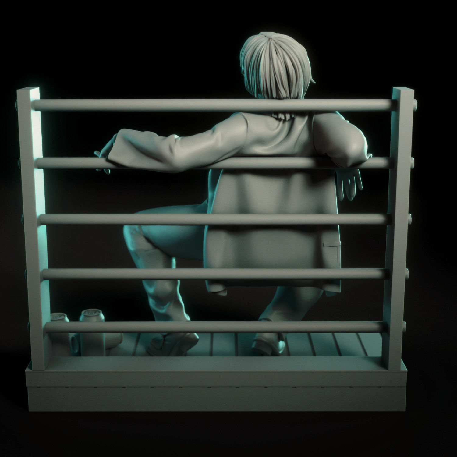 Himeno from Chainsaw Man 3D print model_6