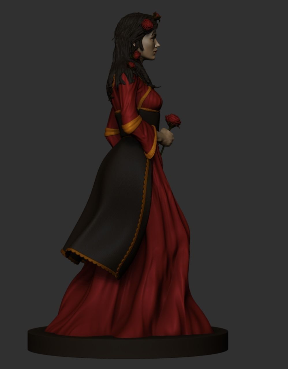 Pomba Gira 3D print model_2