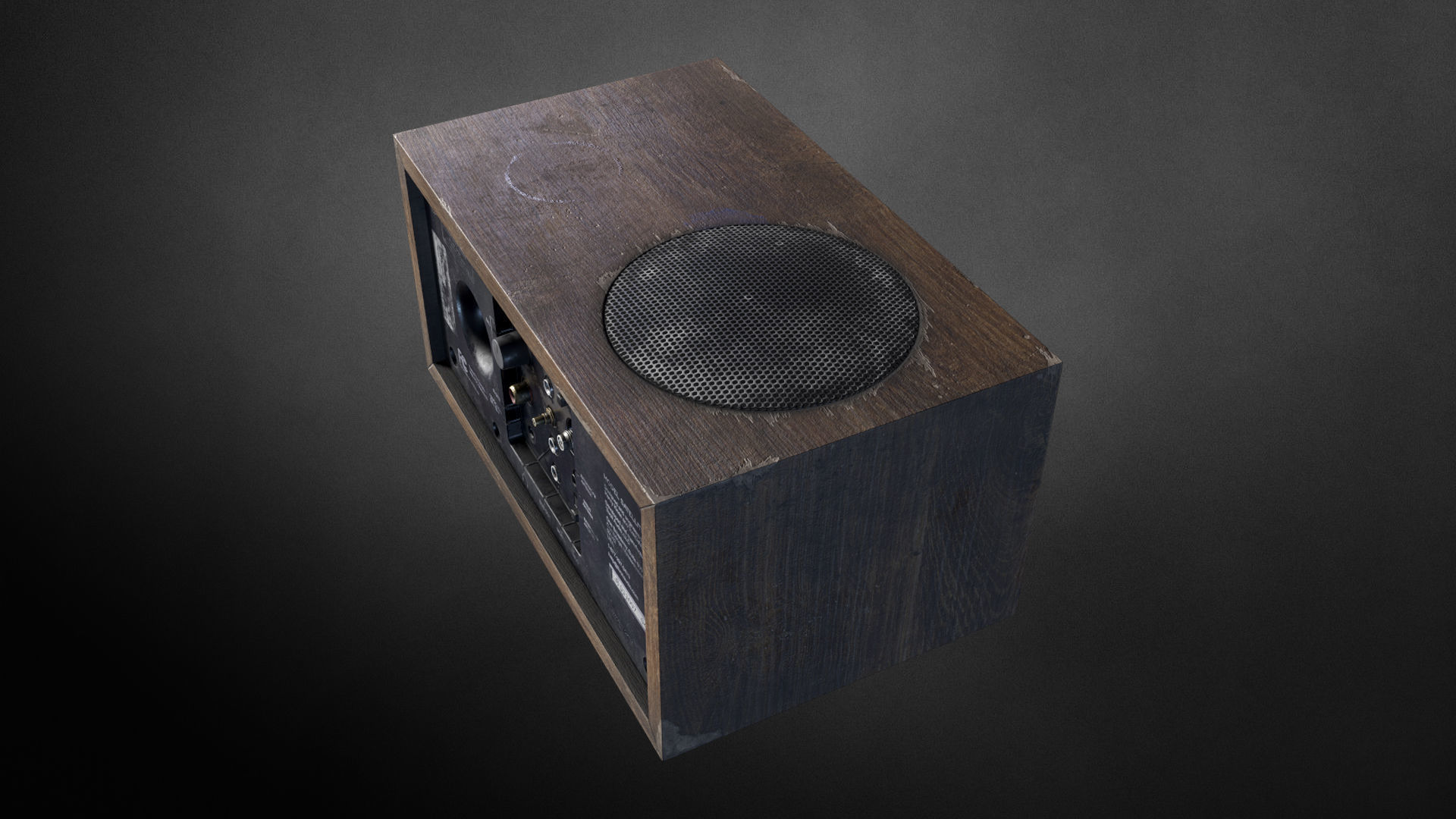 Tivoli Audio Sattelite Low-poly 3D model_6