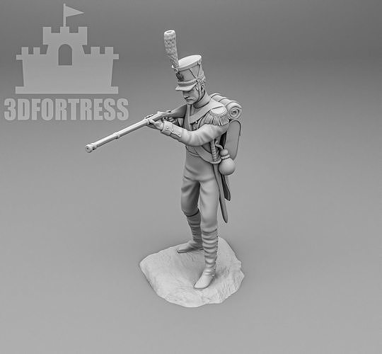 SoldierType3 3D print model