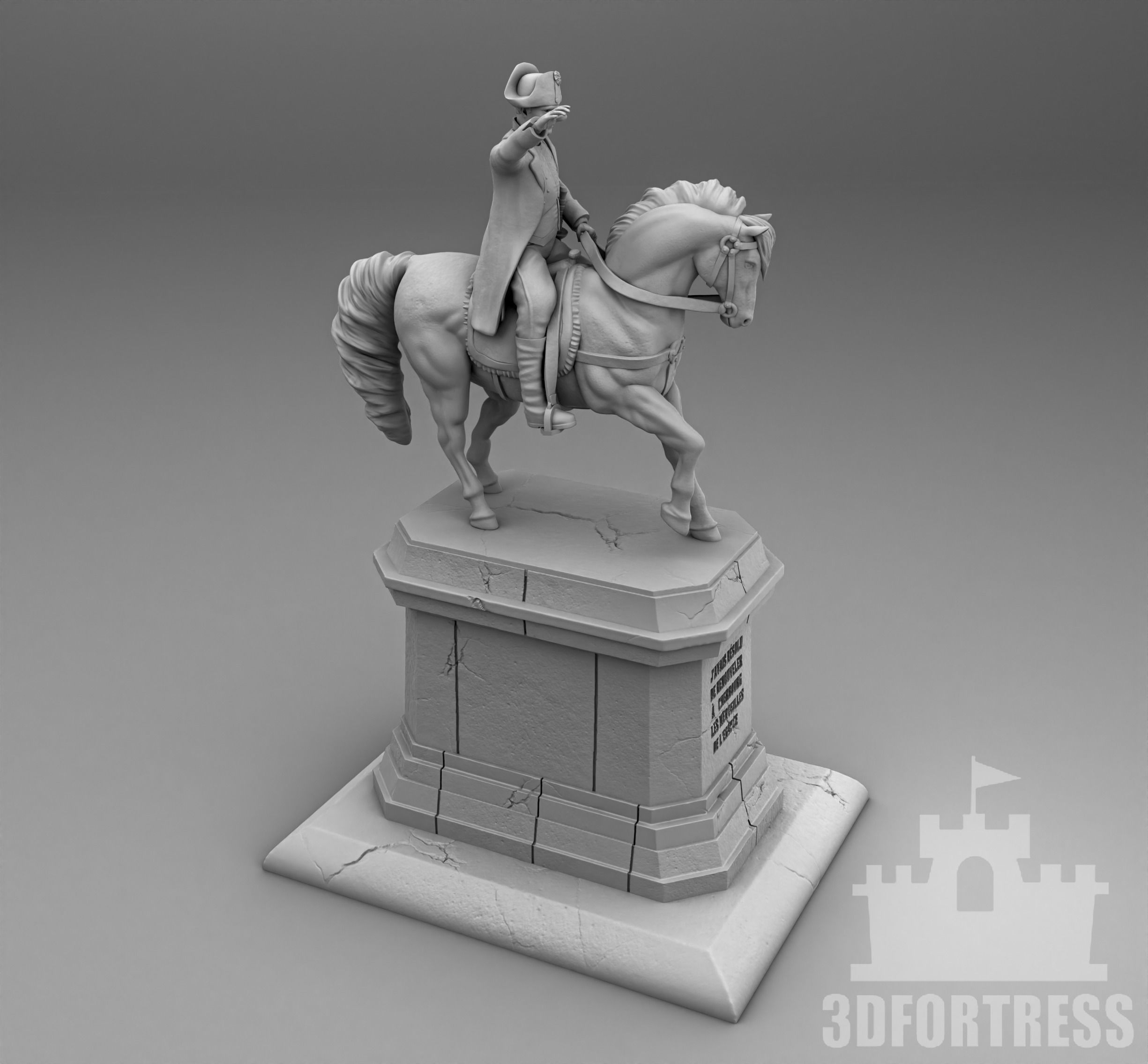 Napoleon Memorial 3D print model_1