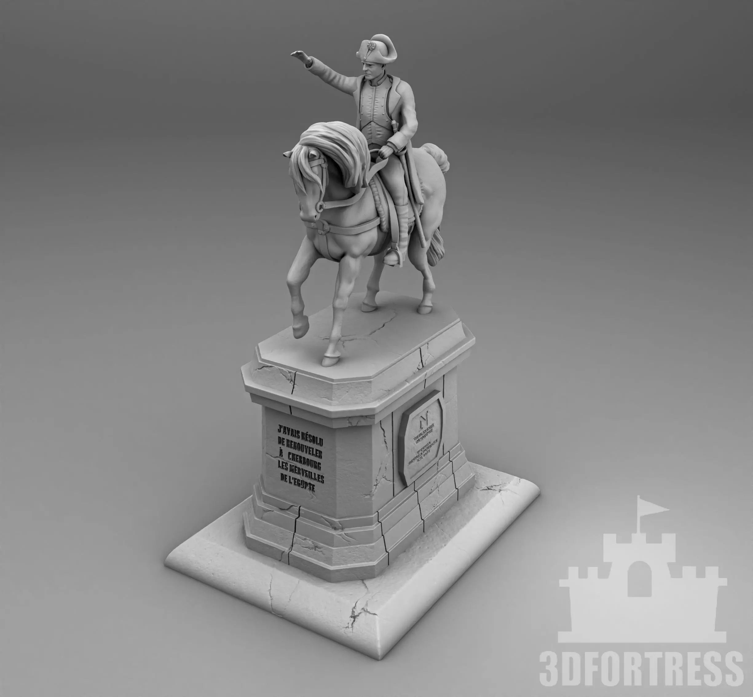 Napoleon Memorial 3D print model_0