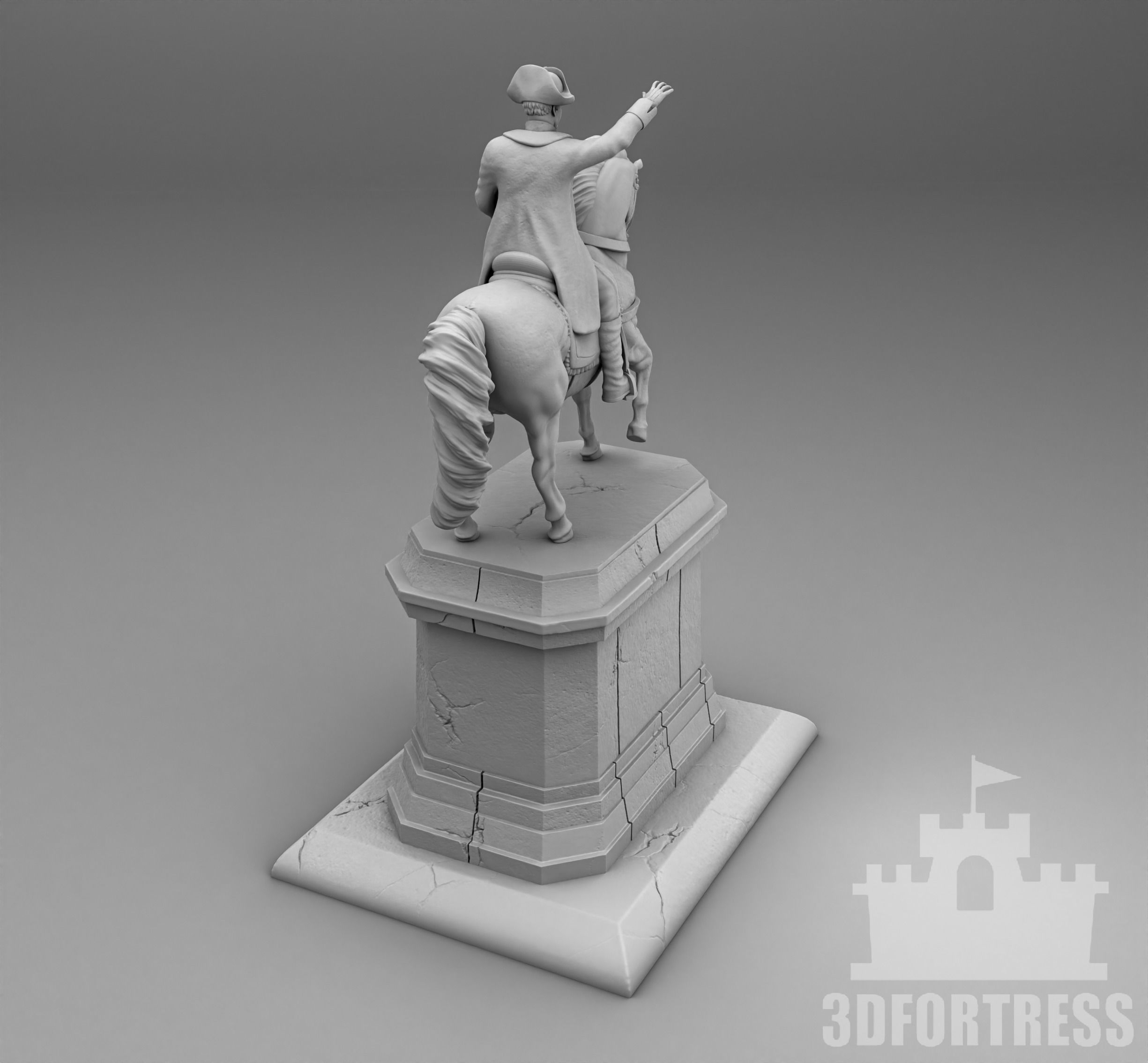 Napoleon Memorial 3D print model_2