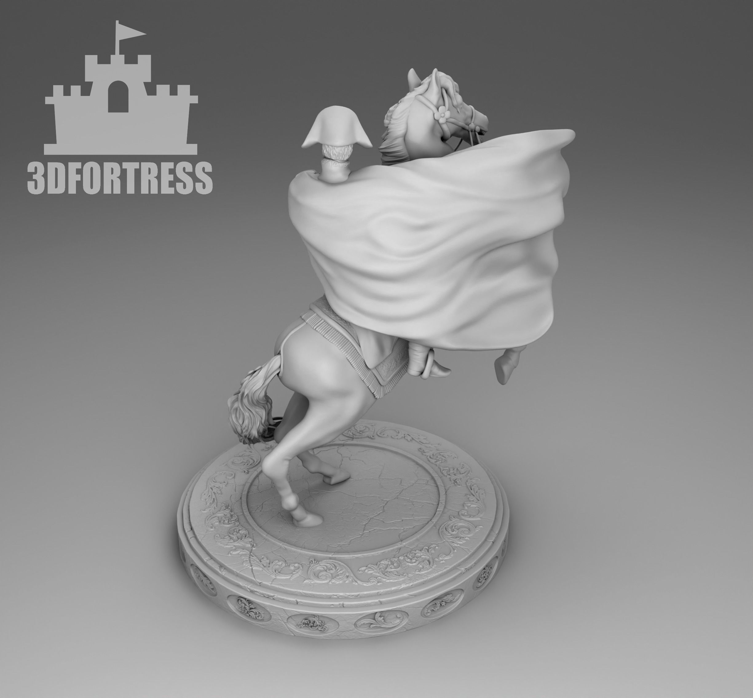Napoleon 3D print model_1