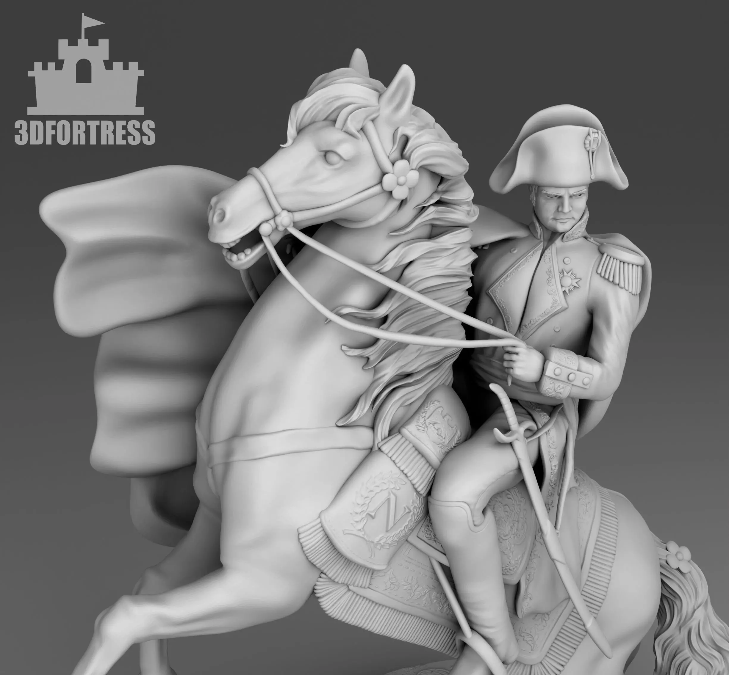 Napoleon 3D print model_0