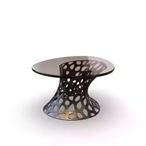 Modern Tramsparent glass coffee table