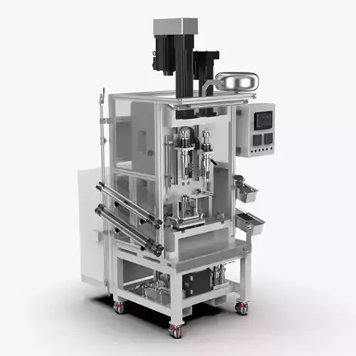 Automatic Worm Pressing Machine 3D model