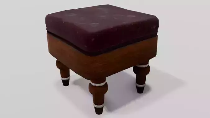 Stool Chair 3D Model