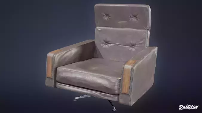SUBURBS - Armchair 14 - LOW POLY