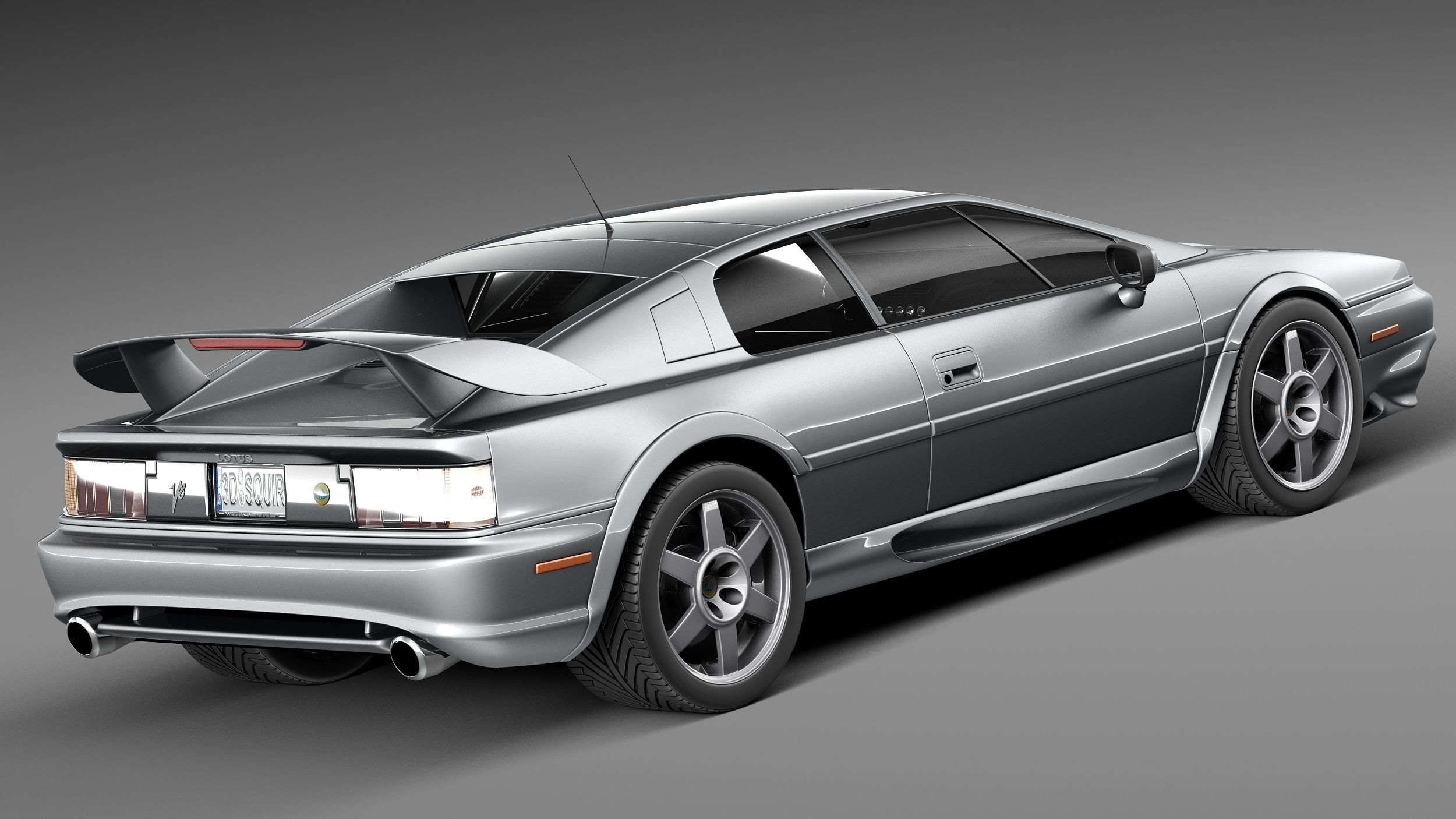 Lotus Esprit V8 2002 3D model_4