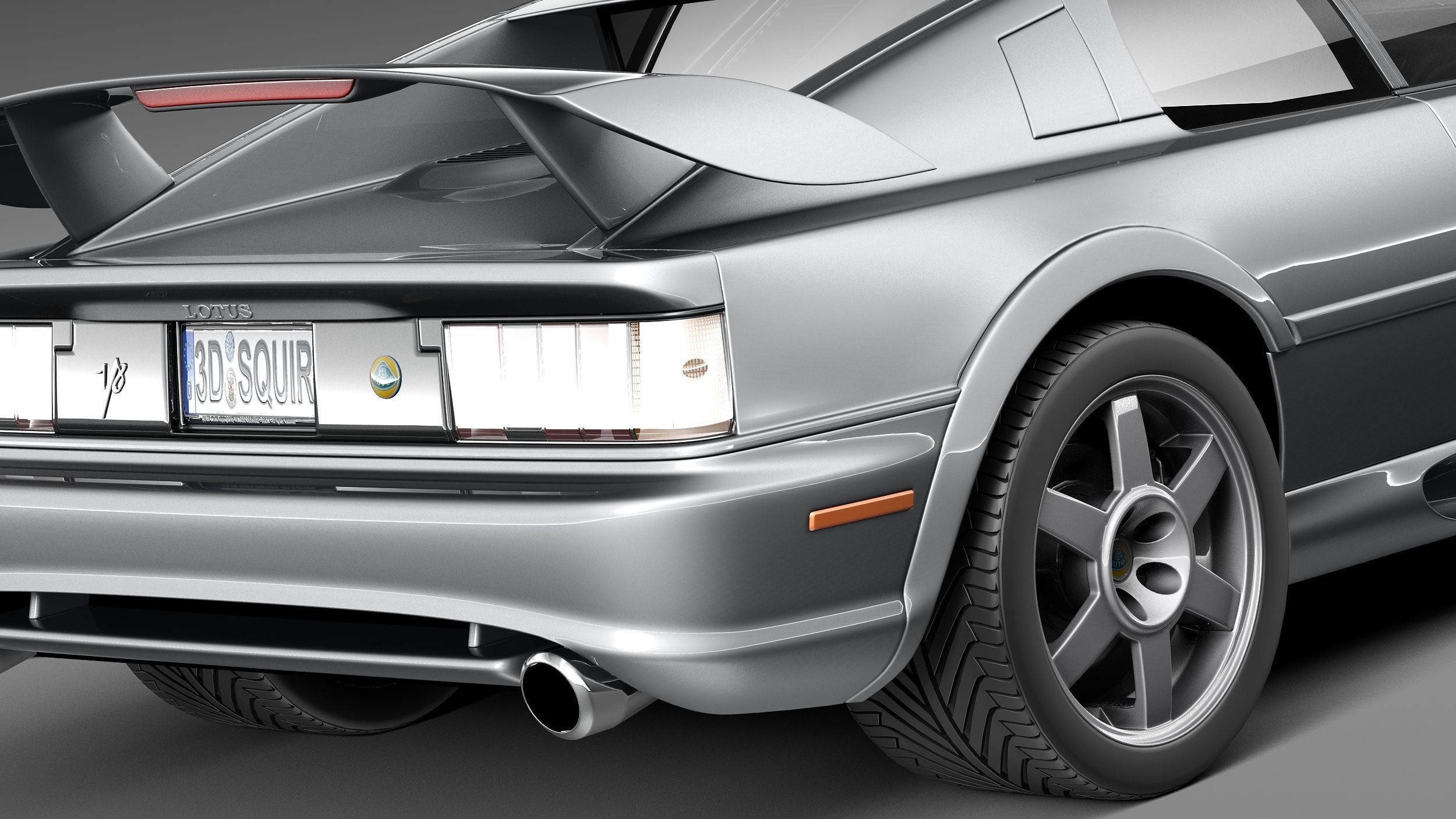 Lotus Esprit V8 2002 3D model_3