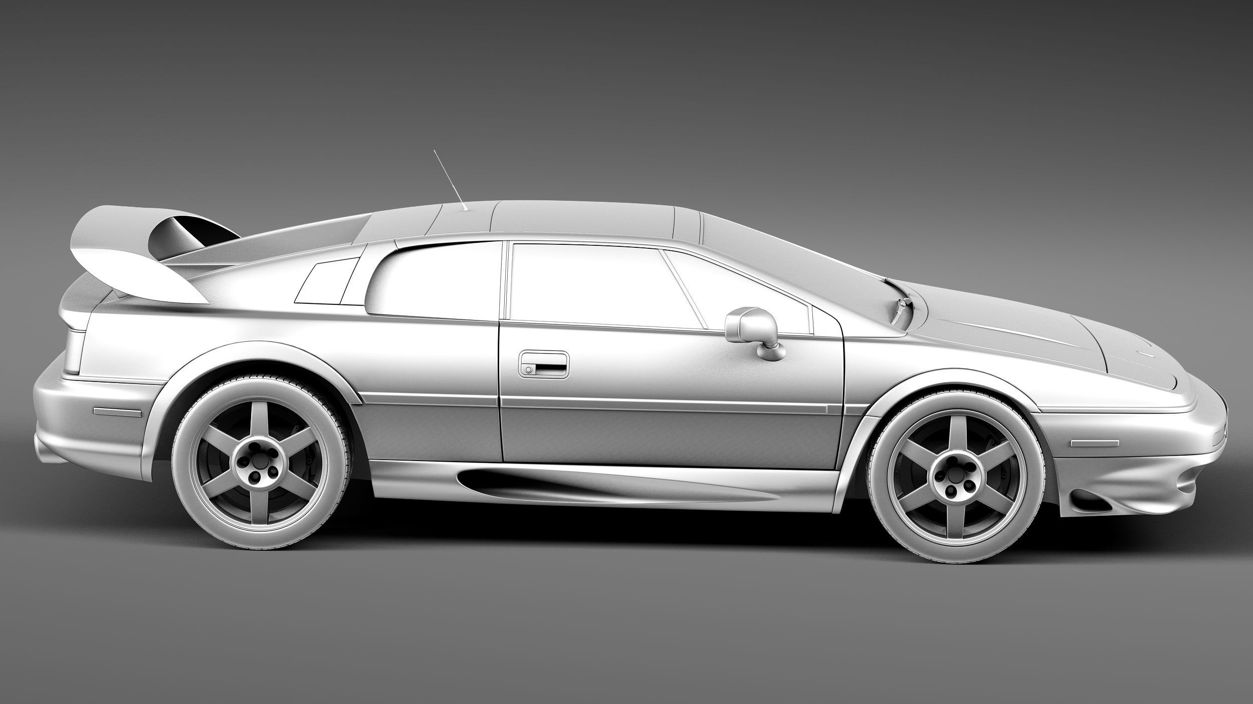 Lotus Esprit V8 2002 3D model_14