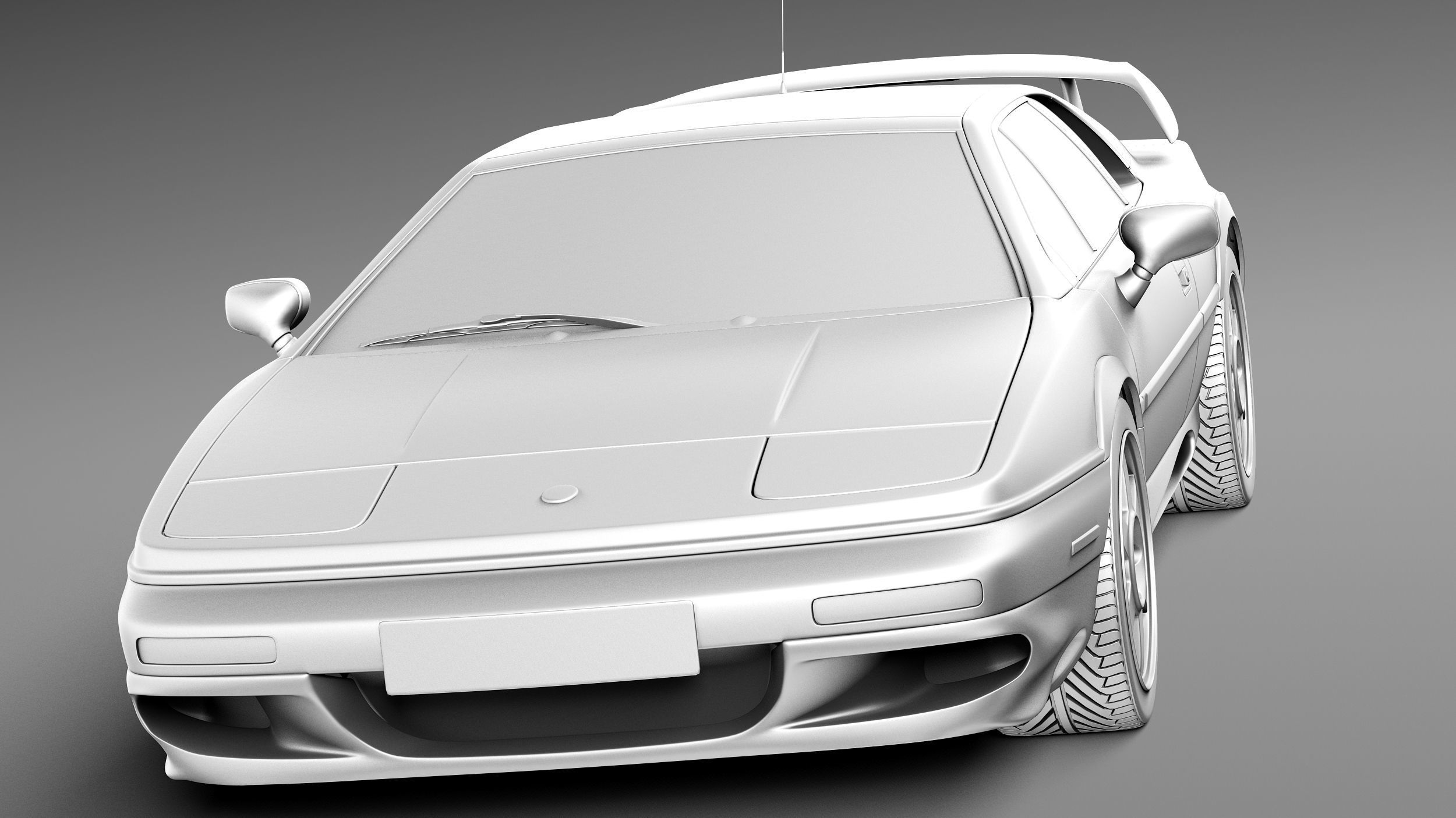 Lotus Esprit V8 2002 3D model_9
