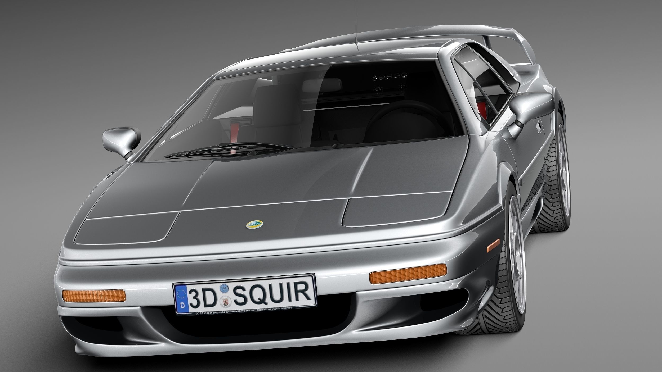 Lotus Esprit V8 2002 3D model_1