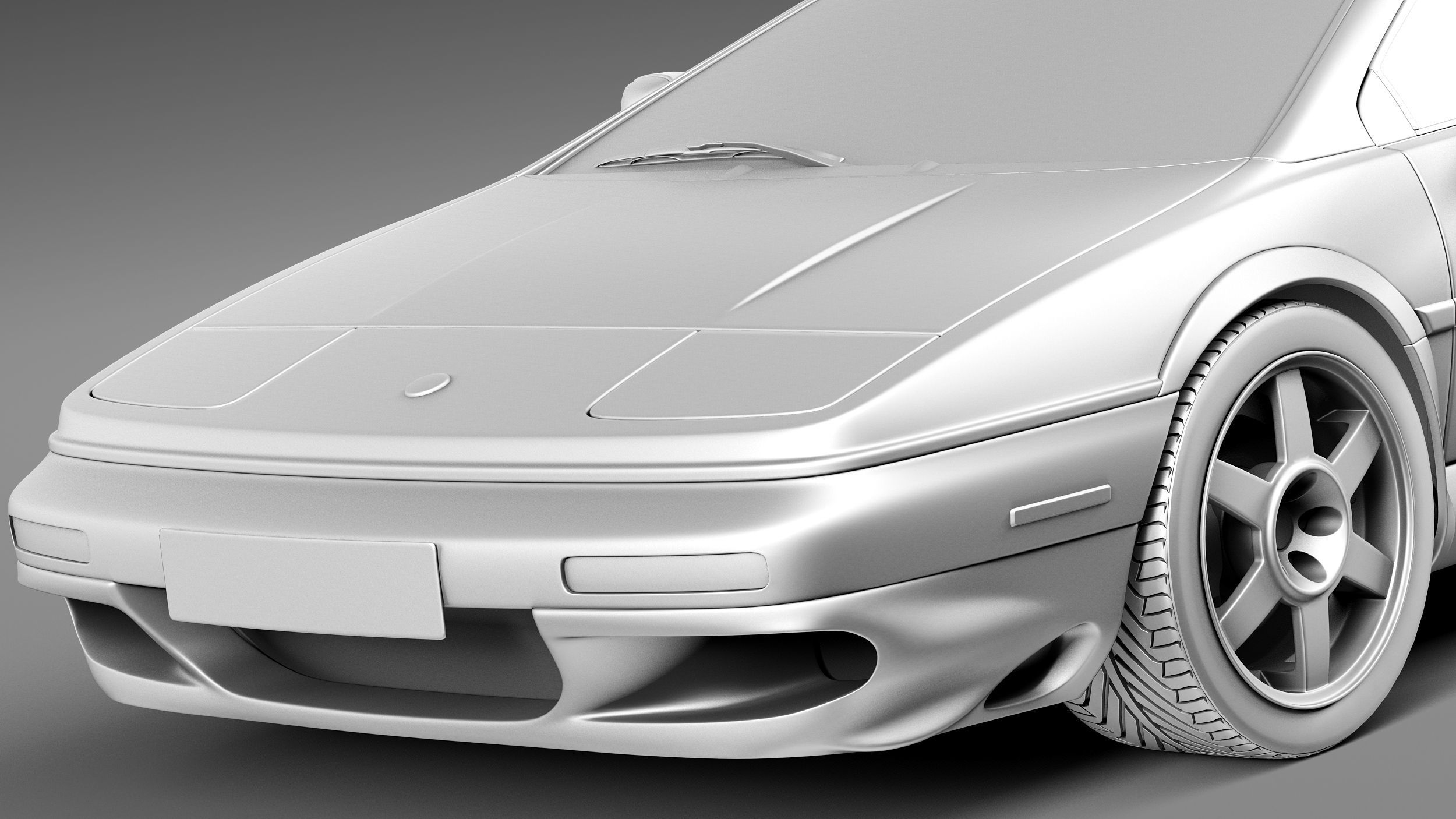 Lotus Esprit V8 2002 3D model_10